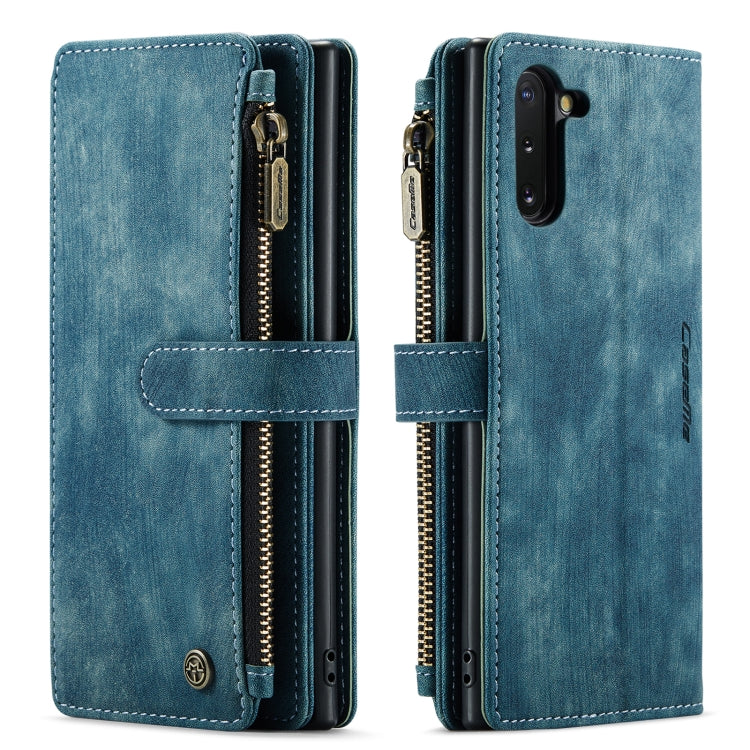 For Samsung Galaxy Note10 CaseMe-C30 Multifunctional Horizontal Flip PU + TPU Phone Case(Blue) - free shipping - PMC Jewellery - Order now!