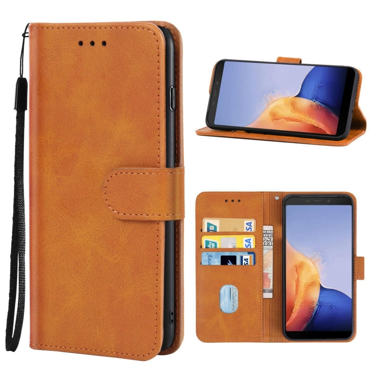 Leather Phone Case For Ulefone Armor X9 / X9 Pro(Brown) - Ulefone Cases by PMC Jewellery | Online Shopping South Africa | PMC Jewellery | Buy Now Pay Later Mobicred