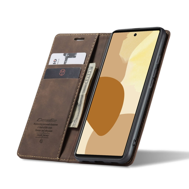 For Google Pixel 6 CaseMe 013 Multifunctional Horizontal Flip Leather Phone Case with Card Slot & Holder & Wallet(Coffee) - Google Cases by CaseMe | Online Shopping South Africa | PMC Jewellery | Buy Now Pay Later Mobicred