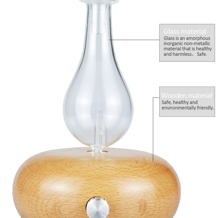 Wood Essential Oil Diffuser Aromatherapy Machine Automatic Alcohol Sprayer, Plug Specification:AU Plug(Light Brown) - free shipping - PMC TechLife - Order now!