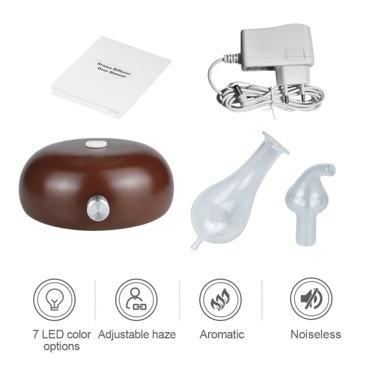 Wood Essential Oil Diffuser Aromatherapy Machine Automatic Alcohol Sprayer, Plug Specification:AU Plug(Light Brown) - free shipping - PMC TechLife - Order now!