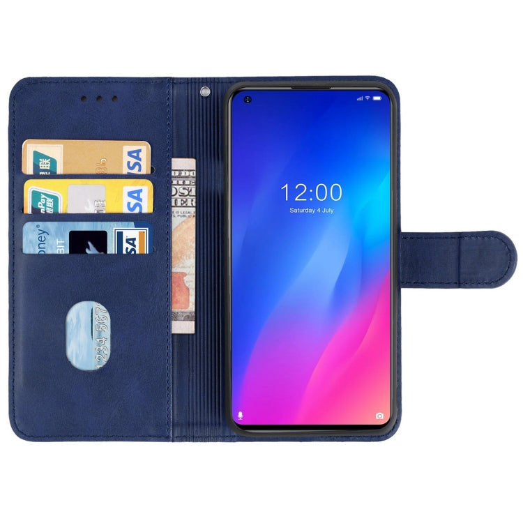 Leather Phone Case For DOOGEE N30(Blue) - More Brand by PMC Jewellery | Online Shopping South Africa | PMC Jewellery | Buy Now Pay Later Mobicred