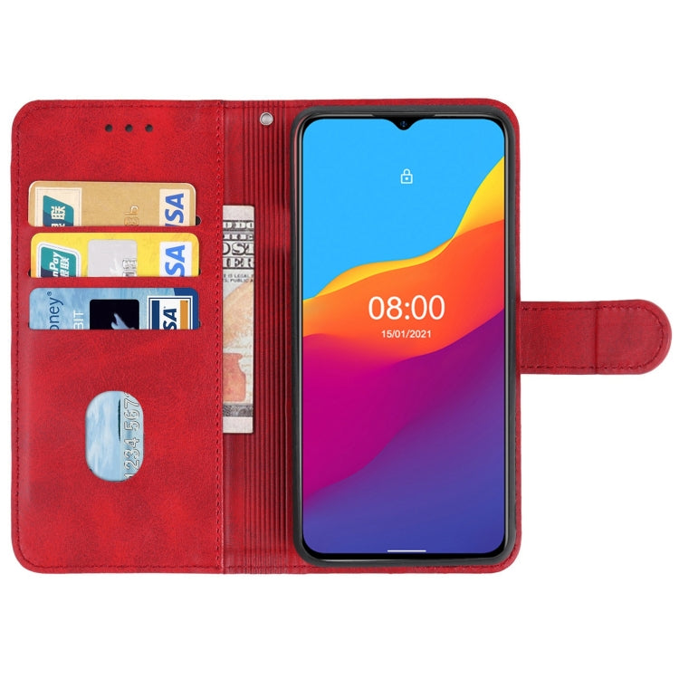 Leather Phone Case For Ulefone Note 10(Red) - Ulefone Cases by PMC Jewellery | Online Shopping South Africa | PMC Jewellery | Buy Now Pay Later Mobicred