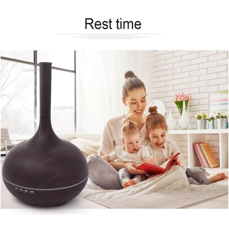 Creative Fragrance Machine Pointed Mouth Humidifier Automatic Alcohol Sprayer with Colorful LED Light, Plug Specification:US Plug(Light Brown) - free shipping - PMC TechLife - Order now!