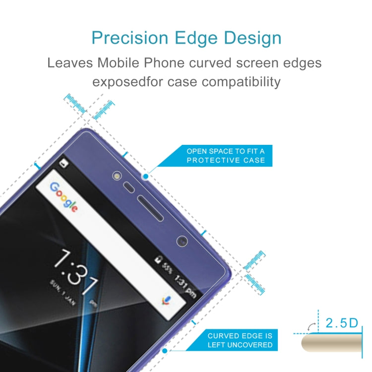 10 PCS 0.26mm 9H 2.5D Tempered Glass Film For Doogee BL7000 - For Doogee by PMC Jewellery | Online Shopping South Africa | PMC Jewellery | Buy Now Pay Later Mobicred