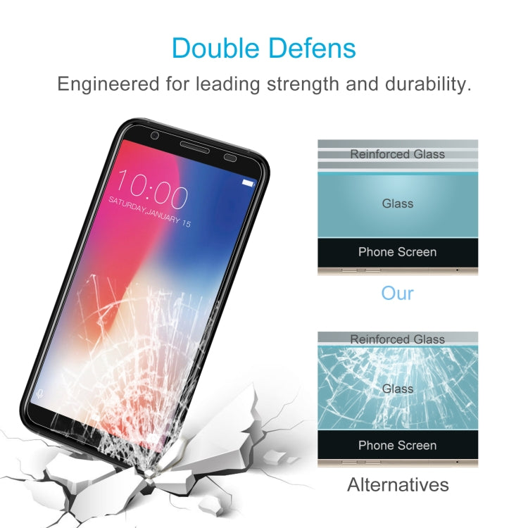 50 PCS 0.26mm 9H 2.5D Tempered Glass Film For Doogee X55 - For Doogee by PMC Jewellery | Online Shopping South Africa | PMC Jewellery | Buy Now Pay Later Mobicred