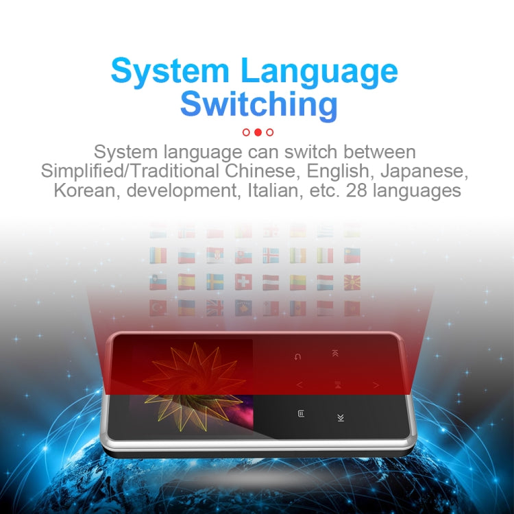 M12 Multifunctional Portable Bluetooth Player, Capacity:32GB(Silver) - MP4 Player by PMC TechLife | Online Shopping South Africa | PMC TechLife | Buy Now Pay Later Mobicred