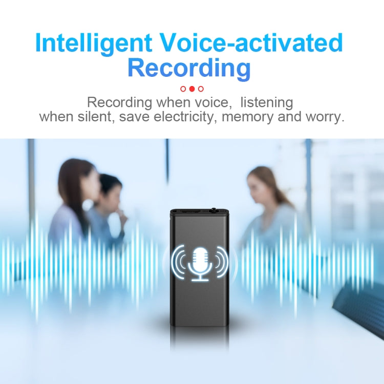 Q1 Intelligent HD Noise Reduction Voice Control Recorder, Capacity:32GB(Black) - Recording Pen by PMC TechLife | Online Shopping South Africa | PMC TechLife | Buy Now Pay Later Mobicred