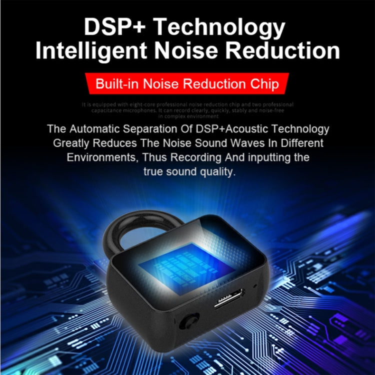 Q11 Intelligent HD Noise Reduction Lock Voice Recorder, Capacity:8GB(Black) - Recording Pen by PMC TechLife | Online Shopping South Africa | PMC TechLife | Buy Now Pay Later Mobicred