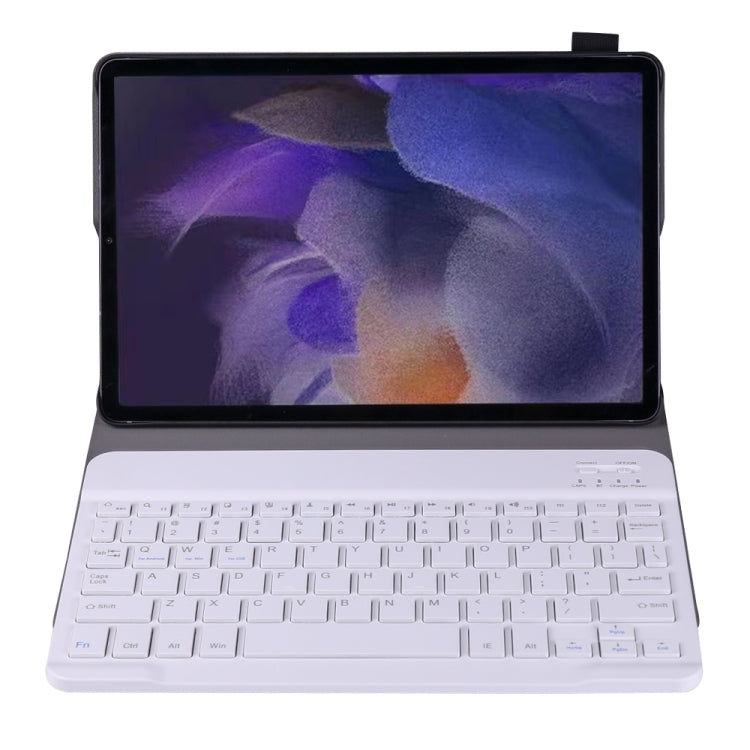 A08 Ultra-thin Bluetooth Keyboard Leather Case For Samsung Galaxy Tab A8 2021 SM-X205 / SM-X200(Rose Gold) - Samsung Keyboard by PMC TechLife | Online Shopping South Africa | PMC TechLife
