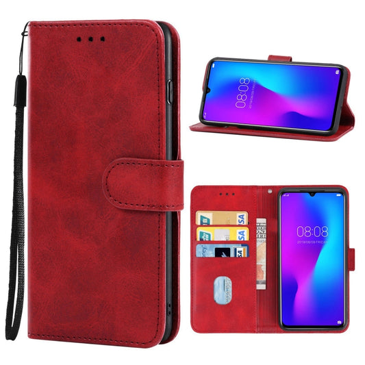 Leather Phone Case For Doogee N20 Pro(Red) - More Brand by PMC Jewellery | Online Shopping South Africa | PMC Jewellery | Buy Now Pay Later Mobicred