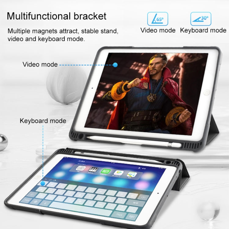 For iPad Pro 10.5 Mutural Horizontal Flip PC + TPU + PU Leather Case with Holder & Pen Slot(Red) - free shipping - PMC TechLife - Order now!