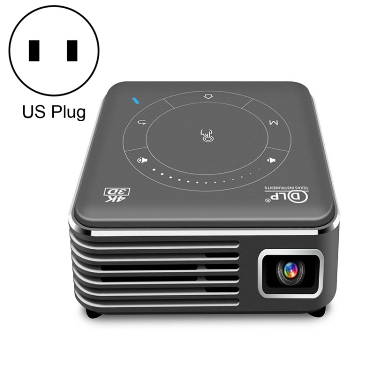 P11 854x480 DLP Smart Projector With Infrared Remote Control, Android 9.0, 4GB+32GB, US Plug - LED Projector by PMC Jewellery | Online Shopping South Africa | PMC Jewellery | Buy Now Pay Later Mobicred