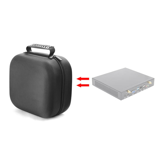 For Fanxiang Mini PC Protective Storage Bag(Black) - MINI PC Accessories & Gadgets by PMC Jewellery | Online Shopping South Africa | PMC Jewellery | Buy Now Pay Later Mobicred