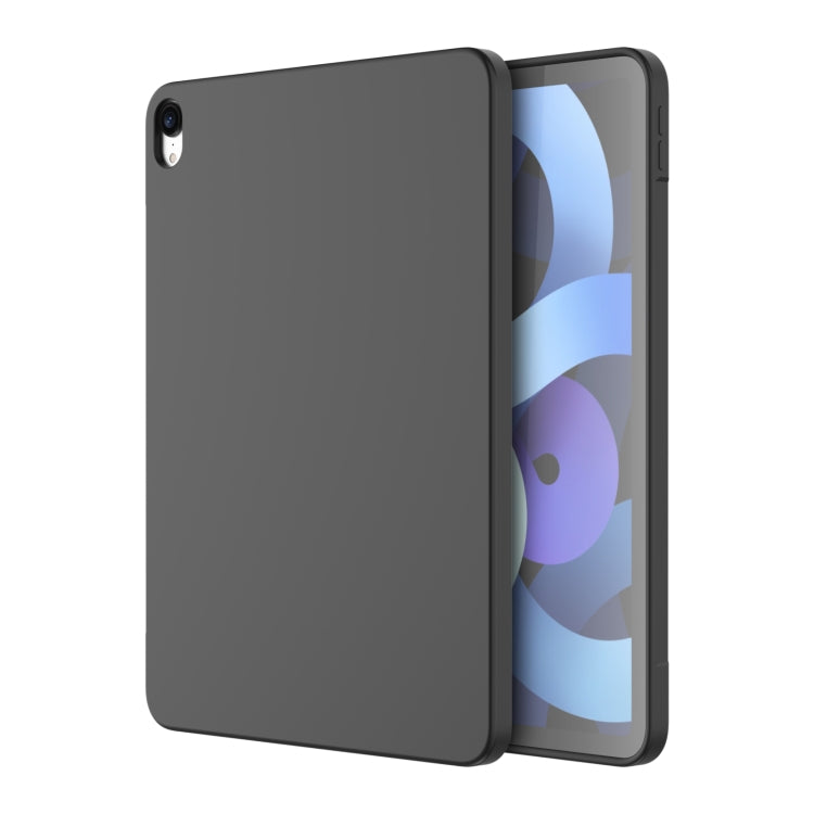 For iPad Air 11 2024 / Air 2022 /  Air 2020 10.9 Mutural Silicone Microfiber Tablet Case(Black) - free shipping - PMC TechLife - Order now!