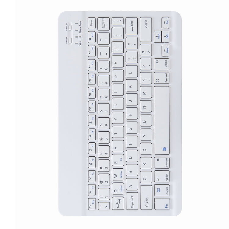 H-102 Bluetooth Keyboard Leather Case with Rear Three-fold Holder For iPad 10.2 2020 & 2019 / Pro 10.5 inch(Pink Blue) - Universal by PMC TechLife | Online Shopping South Africa | PMC TechLife