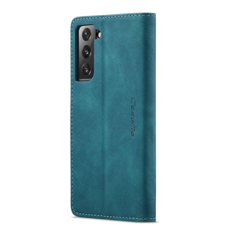 For Samsung Galaxy S22 CaseMe 013 Multifunctional Horizontal Flip Leather Phone Case(Blue) - Galaxy S22 5G Cases by CaseMe | Online Shopping South Africa | PMC Jewellery | Buy Now Pay Later Mobicred