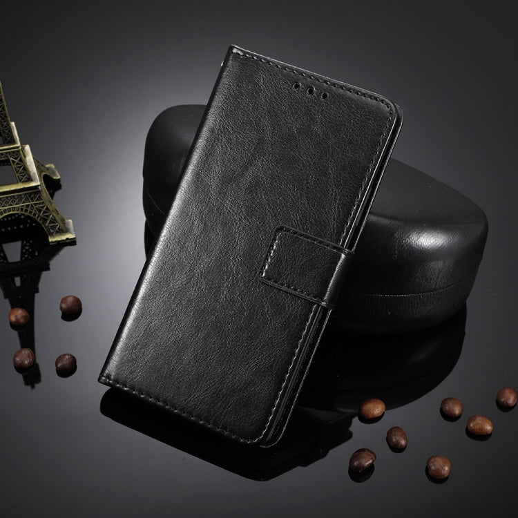 For Ulefone Note 6/ Note 6P Retro Crazy Horse Texture Leather Phone Case(Black) - Ulefone Cases by PMC Jewellery | Online Shopping South Africa | PMC Jewellery | Buy Now Pay Later Mobicred