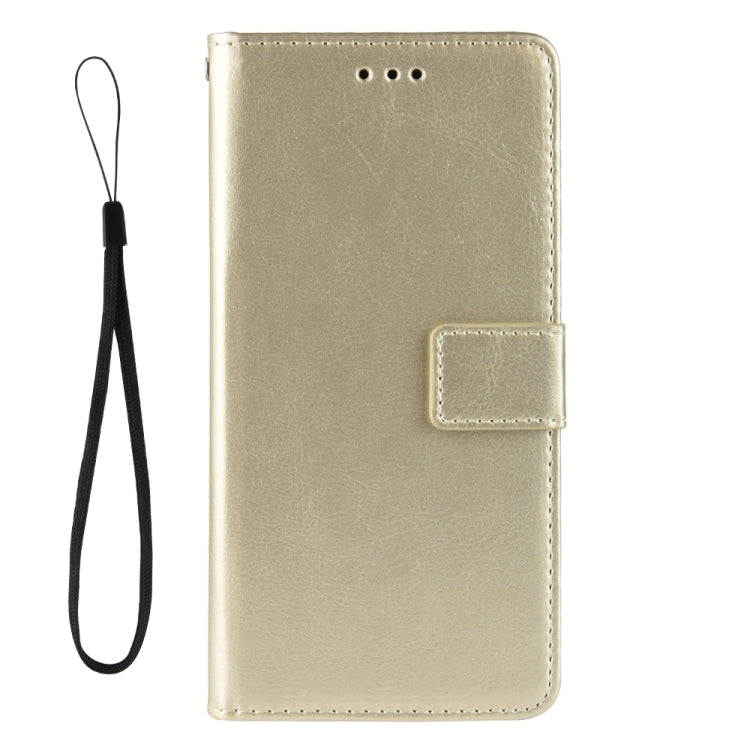 For Ulefone Note 6/ Note 6P Retro Crazy Horse Texture Leather Phone Case(Gold) - Ulefone Cases by PMC Jewellery | Online Shopping South Africa | PMC Jewellery | Buy Now Pay Later Mobicred