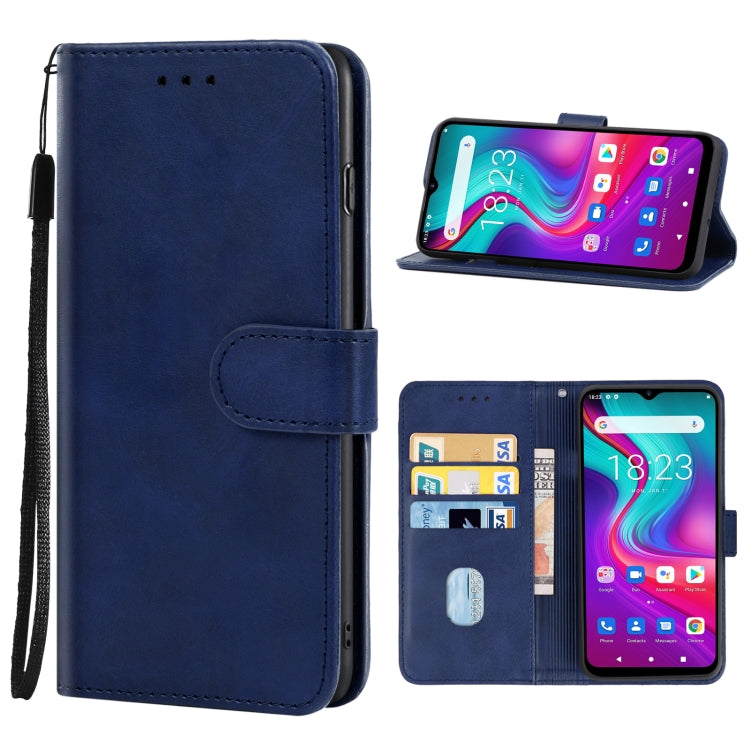 Leather Phone Case For Doogee X96(Blue) - More Brand by PMC Jewellery | Online Shopping South Africa | PMC Jewellery | Buy Now Pay Later Mobicred