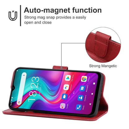Leather Phone Case For Doogee X96(Red) - More Brand by PMC Jewellery | Online Shopping South Africa | PMC Jewellery | Buy Now Pay Later Mobicred
