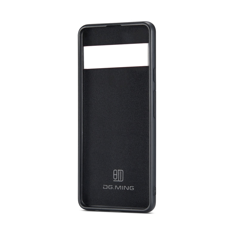 For Google Pixel 6 Pro DG.MING M1 Series 3-Fold Multi Card Wallet Back Cover Leather Phone Case(Black) - Google Cases by DG.MING | Online Shopping South Africa | PMC TechLife | Buy Now Pay Later Mobicred