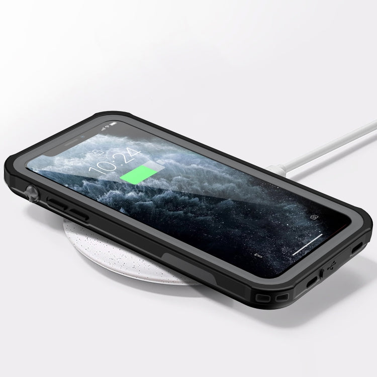 For iPhone 11 Waterproof Full Coverage PC + TPU Phone Case (Black) - iPhone 11 Cases by PMC Jewellery | Online Shopping South Africa | PMC Jewellery