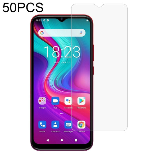 50 PCS 0.26mm 9H 2.5D Tempered Glass Film For Doogee X96 - For Doogee by PMC Jewellery | Online Shopping South Africa | PMC Jewellery | Buy Now Pay Later Mobicred