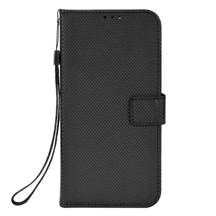 For Ulefone Armor X9 Diamond Texture Leather Phone Case(Black) - free shipping - PMC Jewellery - Order now!