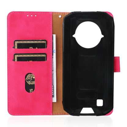For DOOGEE S96 Pro Skin Feel Magnetic Buckle Calf Texture PU Phone Case(Rose Red) - Doogee Cases by PMC Jewellery | Online Shopping South Africa | PMC Jewellery | Buy Now Pay Later Mobicred