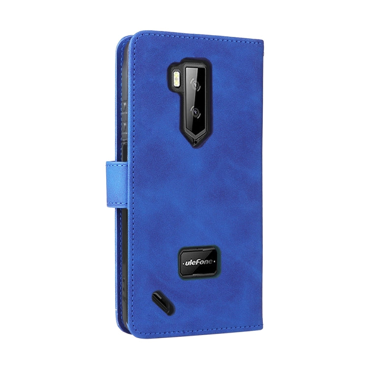 For Ulefone Armor X9 Skin Feel Magnetic Buckle Calf Texture PU Phone Case(Blue) - Ulefone Cases by PMC Jewellery | Online Shopping South Africa | PMC Jewellery | Buy Now Pay Later Mobicred