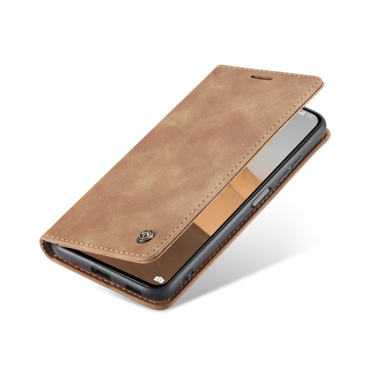 For Xiaomi Redmi K40 / K40 Pro / Poco F3／Mi 11i／Mi 11X／Mi 11X Pro CaseMe 013 Multifunctional Leather Phone Case(Brown) - Xiaomi Cases by CaseMe | Online Shopping South Africa | PMC Jewellery | Buy Now Pay Later Mobicred