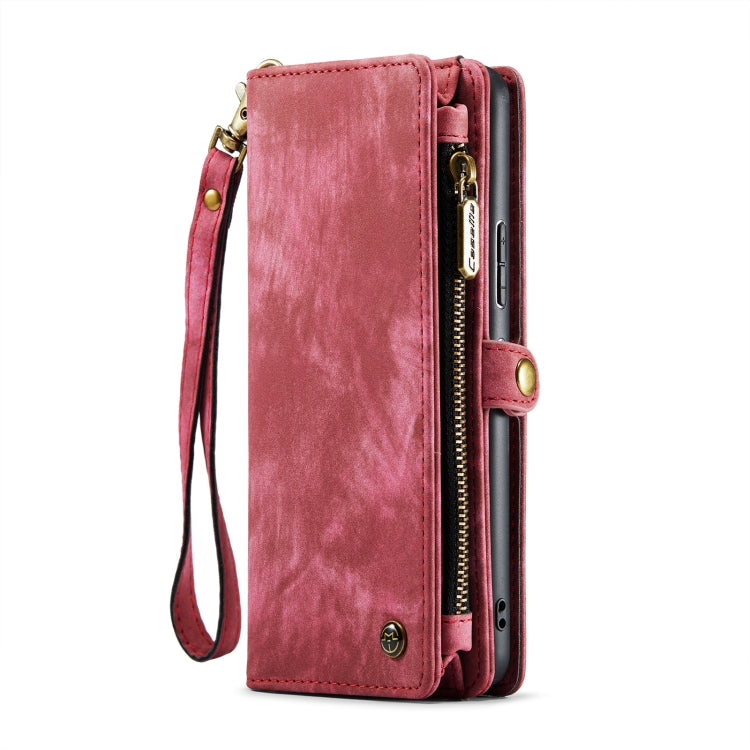 For Samsung Galaxy A53 5G CaseMe-008 Detachable Multifunctional Horizontal Flip Leather Case(Red) - free shipping - PMC Jewellery - Order now!