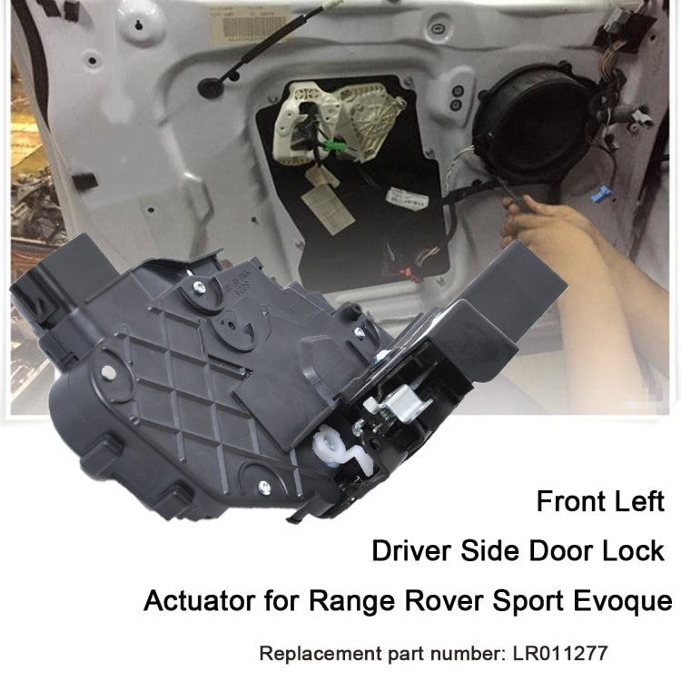 A1608-01 Car Front Left Door Lock Actuator Motor LR011277 for Land Rover - Locks & Hasps by PMC Jewellery | Online Shopping South Africa | PMC Jewellery