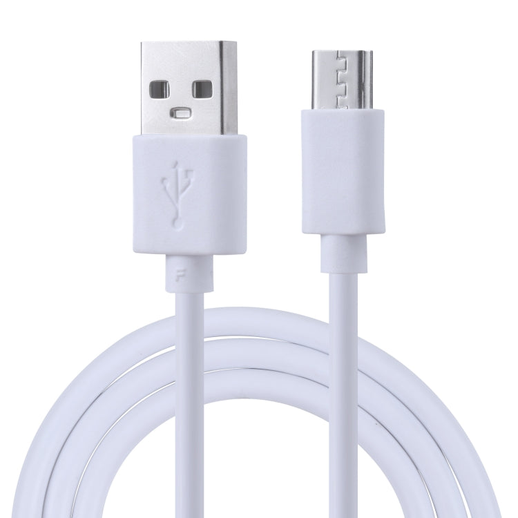 USB to Micro USB Copper Core Charging Cable, Cable Length:1m(White) - Micro USB Cable by PMC Jewellery | Online Shopping South Africa | PMC Jewellery | Buy Now Pay Later Mobicred