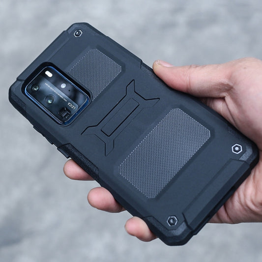 For Huawei P40 FATBEAR Armor Shockproof Cooling Phone Case(Black) - Huawei Cases by FATBEAR | Online Shopping South Africa | PMC Jewellery | Buy Now Pay Later Mobicred