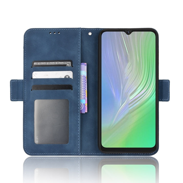 For Blackview A55 Skin Feel Calf Pattern Leather Phone Case(Blue) - More Brand by PMC Jewellery | Online Shopping South Africa | PMC Jewellery | Buy Now Pay Later Mobicred