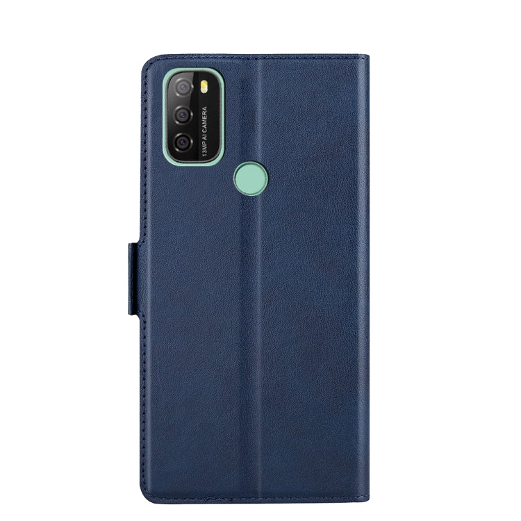 For Blackview A70 Ultra-thin Voltage Side Buckle PU + TPU Leather Phone Case(Blue) - More Brand by PMC Jewellery | Online Shopping South Africa | PMC Jewellery | Buy Now Pay Later Mobicred