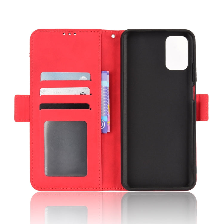 For Ulefone Note 12P Skin Feel Calf Pattern Leather Phone Case(Red) - Ulefone Cases by PMC Jewellery | Online Shopping South Africa | PMC Jewellery | Buy Now Pay Later Mobicred