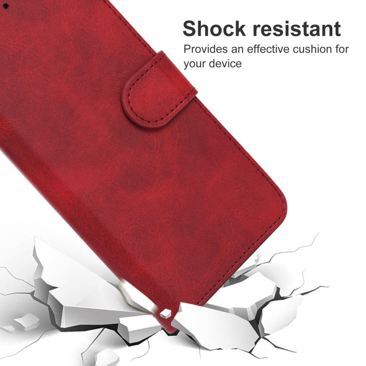 Leather Phone Case For OPPO Realme C31(Red) - Realme Cases by PMC Jewellery | Online Shopping South Africa | PMC Jewellery | Buy Now Pay Later Mobicred