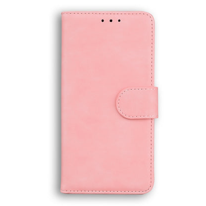 For Blackview A60 Pro Skin Feel Pure Color Flip Leather Phone Case(Pink) - More Brand by PMC Jewellery | Online Shopping South Africa | PMC Jewellery | Buy Now Pay Later Mobicred