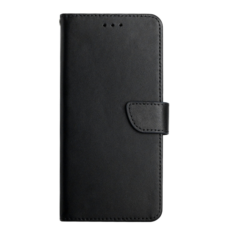 For ZTE Blade A71 Genuine Leather Fingerprint-proof Horizontal Flip Phone Case(Black) - ZTE Cases by PMC TechLife | Online Shopping South Africa | PMC TechLife | Buy Now Pay Later Mobicred