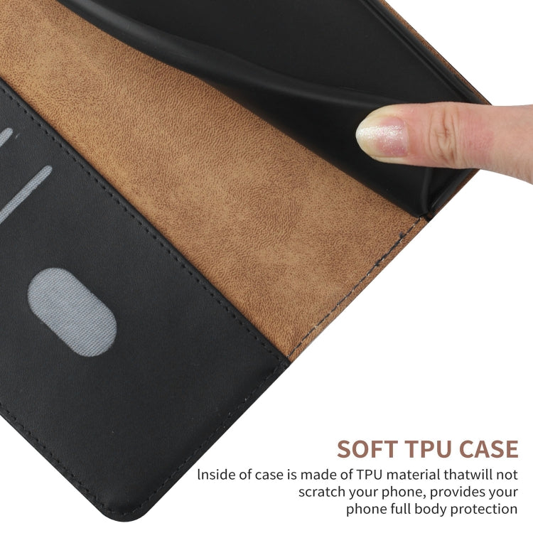 For OnePlus 10 Pro Genuine Leather Fingerprint-proof Horizontal Flip Phone Case(Black) - OnePlus Cases by PMC TechLife | Online Shopping South Africa | PMC TechLife | Buy Now Pay Later Mobicred
