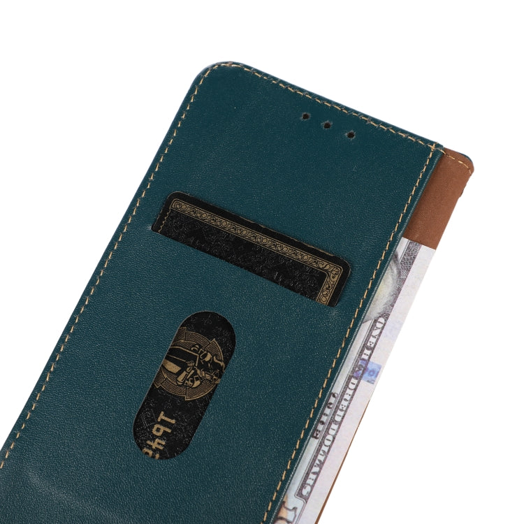 For Google Pixel 7 Pro 5G KHAZNEH Nappa Top Layer Cowhide Leather Phone Case(Green) - Google Cases by PMC TechLife | Online Shopping South Africa | PMC TechLife | Buy Now Pay Later Mobicred