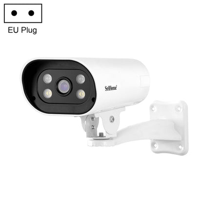 SriHome SH037B 4MP Full Color Night Vision IP66 Waterproof Bullet Camera, POE Version, EU Plug - Bullet Camera by SriHome | Online Shopping South Africa | PMC Jewellery | Buy Now Pay Later Mobicred