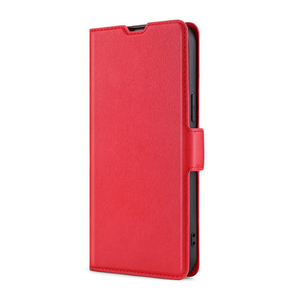 For Blackview A55 Ultra-thin Voltage Side Buckle PU + TPU Leather Phone Case(Red) - More Brand by PMC Jewellery | Online Shopping South Africa | PMC Jewellery | Buy Now Pay Later Mobicred