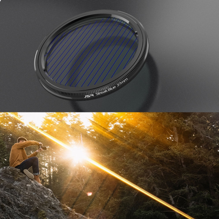 JSR Starlight Drawing Camera Lens Filter, Size:105mm(Streak Blue) - free shipping - PMC TechLife - Order now!