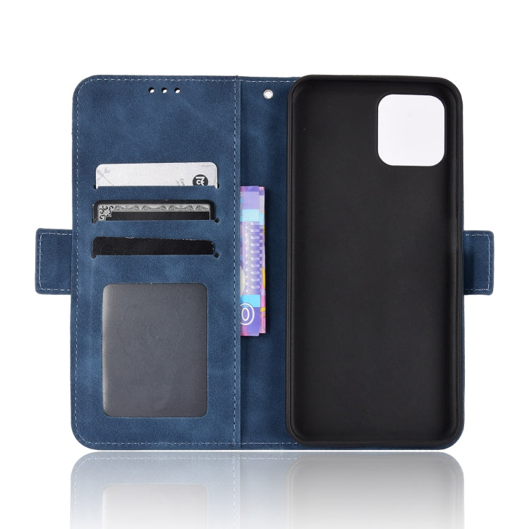 For Blackview A95 Skin Feel Calf Texture Card Slots Leather Phone Case(Blue) - More Brand by PMC Jewellery | Online Shopping South Africa | PMC Jewellery | Buy Now Pay Later Mobicred