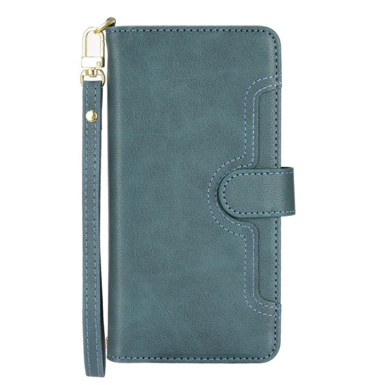 For Doogee S86 / S86 Pro Litchi Texture Zipper Leather Phone Case(Green) - free shipping - PMC TechLife - Order now!