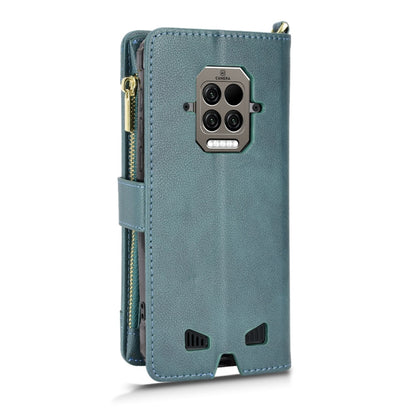 For Doogee S86 / S86 Pro Litchi Texture Zipper Leather Phone Case(Green) - Doogee Cases by PMC Jewellery | Online Shopping South Africa | PMC Jewellery | Buy Now Pay Later Mobicred